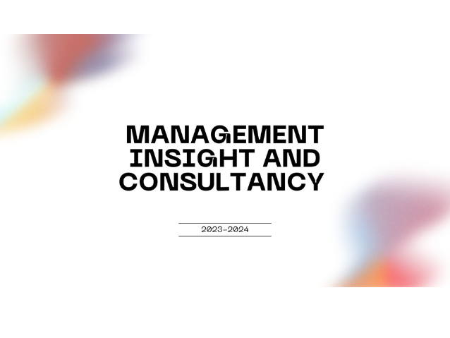 MANAGEMENT INSIGHT AND CONSULTANCY (B4135_1)